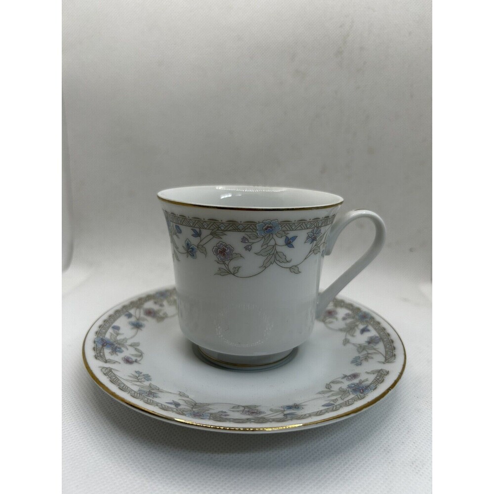 Jessica Footed Cup And Saucer By Epoch